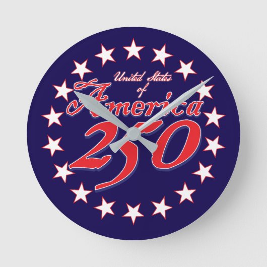 250e verjaardag van Amerika Ronde Klok (Voorkant)