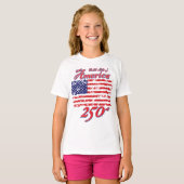 250e verjaardag van Amerika T-shirt (Voorkant volledig)