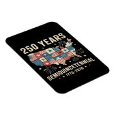 250e verjaardag van de onafhankelijkheid van de VS Magneet (Rechterzijde)