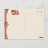 250e verjaardag van de VS Briefkaart (Achterkant)