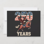 250e verjaardag van de VS Kaart (Achterkant)