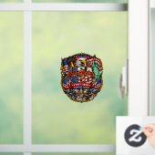 250e verjaardag van de VS Raamsticker (Huis)