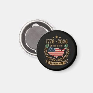 250e verjaardag Verenigde Staten van Amerika 250 V Magneet
