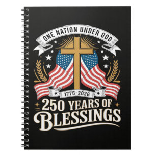 250e verjaardag VS 250 Amerikaans Notitieboek