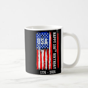 250e verjaardag VS Amerika Onafhankelijkheidsdag Koffiemok