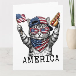 250ste Amerika Liberty Vrije Patriottische Strepen Kaart