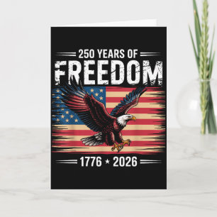 250ste Amerikaans Jubileum 2026 Jaar Van Vrijheid  Kaart