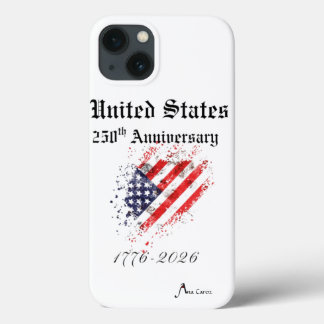 250ste Amerikaanse Jubileum Telefoonhoes Apple Case-Mate iPhone Case