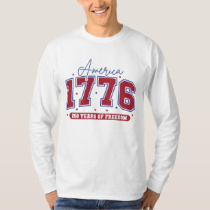 250ste Amerikaanse Onafhankelijkheid 1776–2026 Pat T-shirt