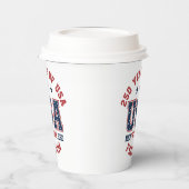 250ste Amerikaanse Onafhankelijkheid Servies Papieren Bekers (Links)