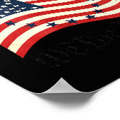 250ste Amerikaanse verjaardag onafhankelijkheid 25 Poster (Hoek)