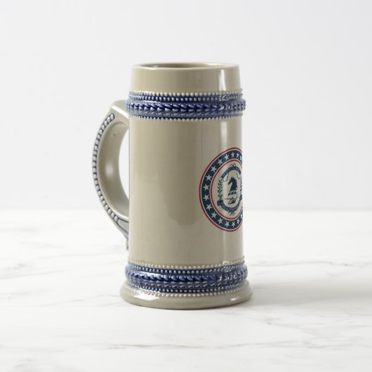 250ste Herdenking Stein Bierpul (Voorkant links)