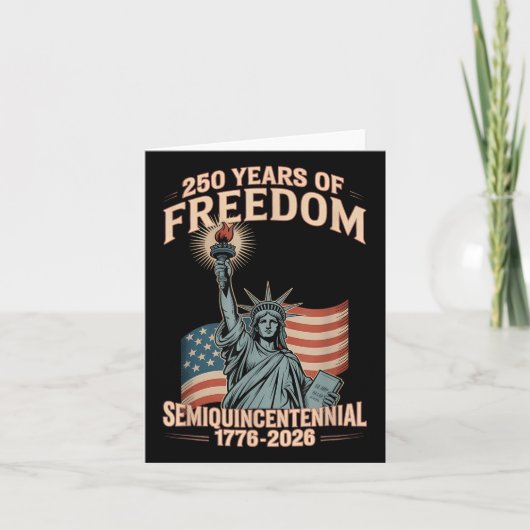 250ste Jubileum 250 jaar U Kaart (Voorkant)