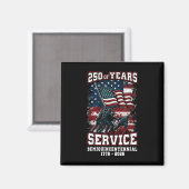 250ste Jubileum 250 jaar U Magneet (Voorkant / Achterkant)