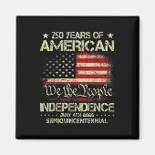 250ste Jubileum 250 jaar U Magneet (Voorkant)