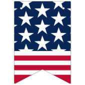 250ste Jubileum Amerika Patriottische bunting bann Vlaggetjes (Eerste vlag)