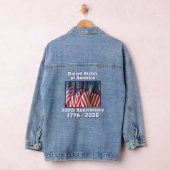 250ste Jubileum Amerikaanse Patriottische Vlaggen Denim Jacket (Hangar)