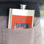 250ste Jubileum Amerikaanse Patriottische Vlaggen Flacon (Voorbeeld)