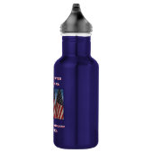 250ste Jubileum Amerikaanse Patriottische Vlaggen Waterfles (Rechts)