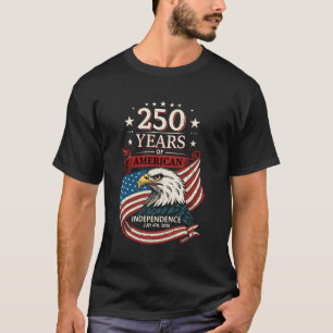 250ste Jubileum op 4 juli 2026 - Proud American T-shirt