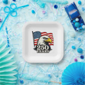 250ste Jubileum USA Papier Bord – American Eagle (Feest)