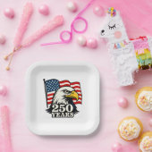 250ste Jubileum USA Papier Bord – American Eagle (Feest)