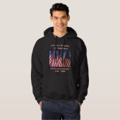 250ste Jubileum USA Patriotic Black Hoodie (Voorkant volledig)