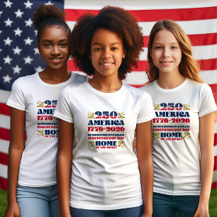 250ste Jubileum van Amerika 2026 T-shirt
