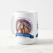 250ste Jubileum Verenigde Staten Koffiemok (Voorkant links)