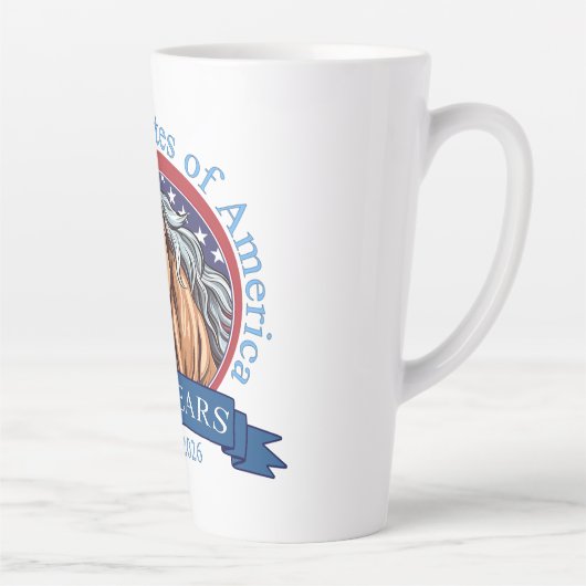 250ste Jubileum Verenigde Staten Latte Mok (Rechts)