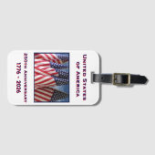 250ste Jubileum VS Patriottische Herdenking Bagagelabel (Voorkant (horizontaal))