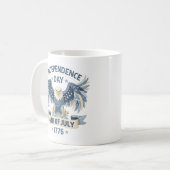 250ste Onafhankelijkheidsdag 1776 Koffiemok (Voorkant links)