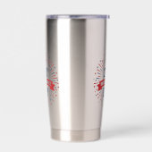 250ste Onafhankelijkheidsdag Geïsoleerde Drinkbeker (Links)