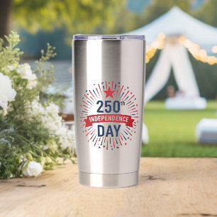 250ste Onafhankelijkheidsdag Geïsoleerde Drinkbeker