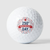250ste Onafhankelijkheidsdag Golfballen (Voorkant)