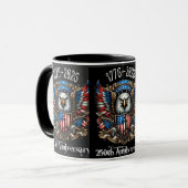 250ste verjaardag 1776 2026 mok (Voorkant links)