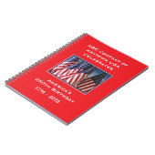 250ste verjaardag 1776 tot 2026 VS Amerika Notitieboek (Linkerzijde)