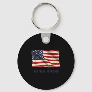 250ste verjaardag 250 verjaardag usa vlag 4 juli sleutelhanger