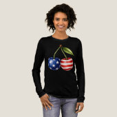 250ste verjaardag 4 juli viering Tri-Blend shirt (Voorkant)