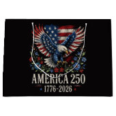 250ste Verjaardag Adelaar Amerikaans Groot Cadeauzakje (Voorkant)