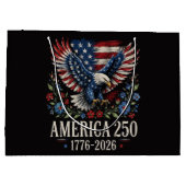250ste Verjaardag Adelaar Amerikaans Groot Cadeauzakje (Achterkant)