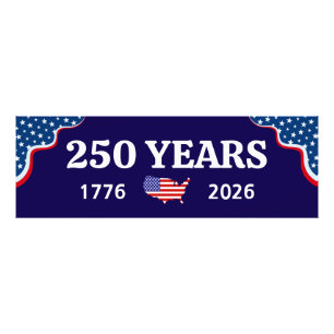 250ste verjaardag Amerika 1776-2026 Amerikaanse ve Foto Afdruk