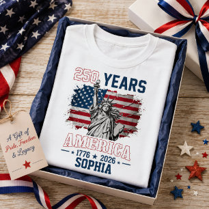 250ste verjaardag Amerika 1776-2026 T-shirt