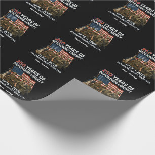 250ste verjaardag Amerikaanse vlag parade Cadeaupapier