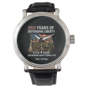 250ste verjaardag Amerikaanse vlag parade Horloge