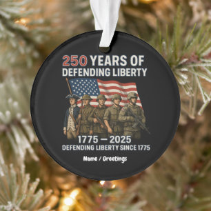 250ste verjaardag Amerikaanse vlag parade Ornament