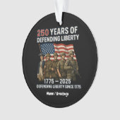 250ste verjaardag Amerikaanse vlag parade Ornament (voorkant)