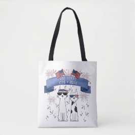 250ste Verjaardag Cool Cats Tote Bag