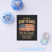 250ste verjaardag flyer (Enkel)