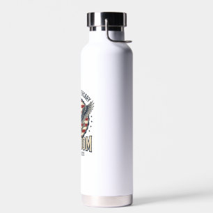 250ste Verjaardag Freedom Eagle Patriottische Vint Waterfles